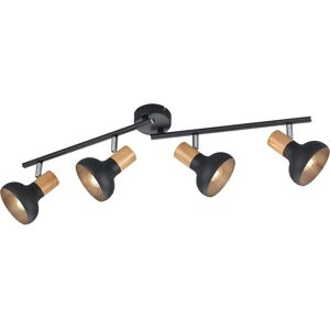 TRIO Ceiling Spotlight - Adjustable 4xE14 Black - Interior Light TRIO Ceiling Spotlight - Adjustable 4xE14 Black - Interior Light