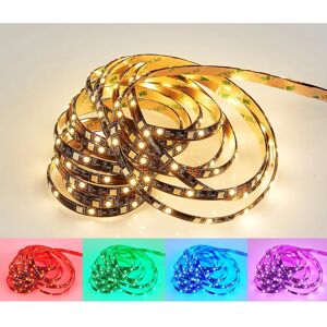 Striscia LED RGB TRIO Reality R65575102 - 5m, 15W, Regolabile, Impermeabile Striscia LED RGB TRIO Reality R65575102 - 5m, 15W, Regolabile, Impermeabile