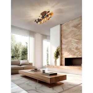 Trio Plafondlamp G9 Wit Goud Modern Elegant - Plafondlamp Trio Plafondlamp G9 Wit Goud Modern Elegant - Plafondlamp