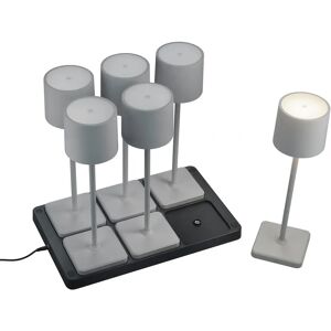 TRIO LEUCHTEN Fernandez Outdoor Dimmable 6-Piece Set TRIO LEUCHTEN Fernandez Outdoor Dimmable 6-Piece Set