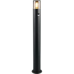 Zewnętrzna Lampa Ścienna Trio - Czujnik Ruchu - E27 IP44 Czarny Zewnętrzna Lampa Ścienna Trio - Czujnik Ruchu - E27 IP44 Czarny