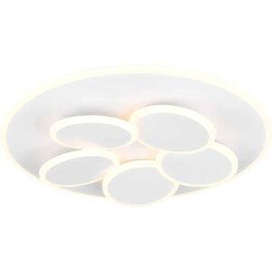 Trio Weiße Mandala Dimmbare LED-Deckenleuchte - Deckenleuchte Trio Weiße Mandala Dimmbare LED-Deckenleuchte - Deckenleuchte
