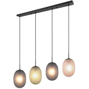 Corp de suspensie Trio T364200417 - E27, Negru, Multicolor - Iluminat Interior Corp de suspensie Trio T364200417 - E27, Negru, Multicolor - Iluminat Interior