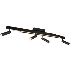 TRIO ZENO Corp de iluminat LED Reglabil - 4 Spoturi, Dimmable, Negru TRIO ZENO Corp de iluminat LED Reglabil - 4 Spoturi, Dimmable, Negru