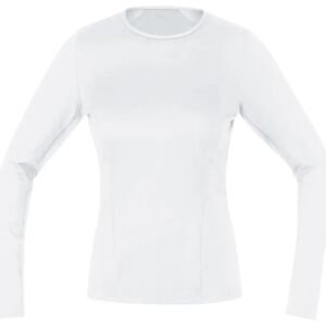 Gore Wear Gore Base Layer Long Sleeve Shirt - Women's White Performance Base Layer Gore Wear Gore Base Layer Long Sleeve Shirt - Women's White Performance Base Layer