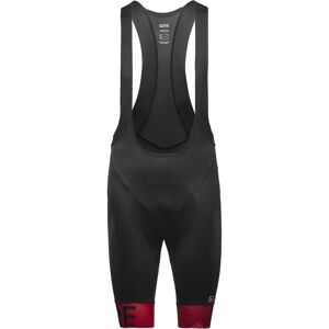 GOREWEAR C5 Opti Bib Shorts Plus - Black/Red - Bib Shorts GOREWEAR C5 Opti Bib Shorts Plus - Black/Red - Bib Shorts