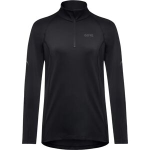 Gore Wear Gore Mid Long Sleeve Zip Shirt - Black - Long Sleeve Shirt Gore Wear Gore Mid Long Sleeve Zip Shirt - Black - Long Sleeve Shirt