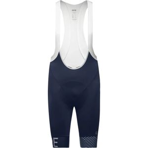 GOREWEAR C5 Opti Blue/White Bib Shorts - Kids - Medium-Long Ride GOREWEAR C5 Opti Blue/White Bib Shorts - Kids - Medium-Long Ride