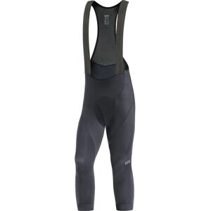 GOREWEAR C3 3/4 Bib Tights Plus - Black - Cycling Tights GOREWEAR C3 3/4 Bib Tights Plus - Black - Cycling Tights