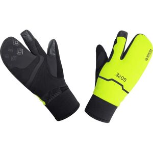 Gore Wear GTX Infinium Thermo Split Gloves - XS - Black/Neon Yellow - Cycling Gloves Gore Wear GTX Infinium Thermo Split Gloves - XS - Black/Neon Yellow - Cycling Gloves