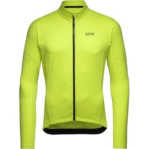 Gore Wear C3 Thermo Jersey - Yellow - Cycling Jersey - Slim Fit Gore Wear C3 Thermo Jersey - Yellow - Cycling Jersey - Slim Fit