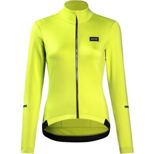 GOREWEAR Maillot Progress Thermo pour femmes - Jaune néon - S - Publicité GOREWEAR Maillot Progress Thermo pour femmes - Jaune néon - S - Publicité