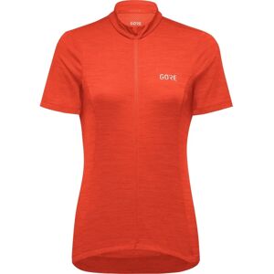 GOREWEAR Womens C3 Jersey - Red - Lightweight Cycling Jersey GOREWEAR Womens C3 Jersey - Red - Lightweight Cycling Jersey