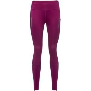 Gore Wear Damskie Legginsy do biegania Impulse - 42 - Fioletowe Gore Wear Damskie Legginsy do biegania Impulse - 42 - Fioletowe