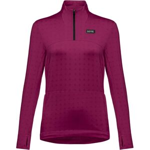 GORE WEAR Damen Everyday Thermo 1/4-Zip - Koszulka do biegania - fioletowa GORE WEAR Damen Everyday Thermo 1/4-Zip - Koszulka do biegania - fioletowa