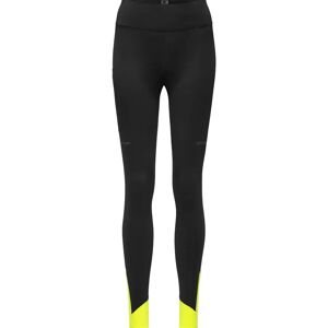 GORE WEAR Damen Tights Concurve Thermo Tights - black, neon yellow - 36 GORE WEAR Damen Tights Concurve Thermo Tights - black, neon yellow - 36