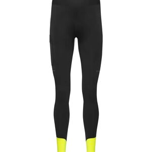 GORE WEAR Męskie Concurve Thermo Tight - Czarny / Neon żółty - S GORE WEAR Męskie Concurve Thermo Tight - Czarny / Neon żółty - S