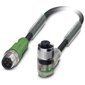 Phoenix Contact 1668548 Sensor/aktuatorkabel - 3m, M12, 4 poler Phoenix Contact 1668548 Sensor/aktuatorkabel - 3m, M12, 4 poler