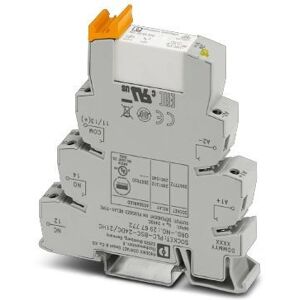Relais électrique Phoenix Contact PLC 24V DC SPDT Rail DIN - Publicité Relais électrique Phoenix Contact PLC 24V DC SPDT Rail DIN - Publicité