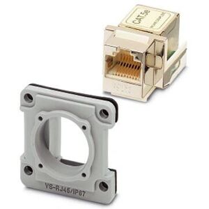 Phoenix Contact VS-08-A-RJ45/IP67 Ethernet Panelmontering - Ethernet-tilslutning Phoenix Contact VS-08-A-RJ45/IP67 Ethernet Panelmontering - Ethernet-tilslutning