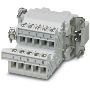 Phoenix Contact HC-B 10-A-UT-PER-M - 10-polige terminaladapter - Rechter zijde kast Phoenix Contact HC-B 10-A-UT-PER-M - 10-polige terminaladapter - Rechter zijde kast