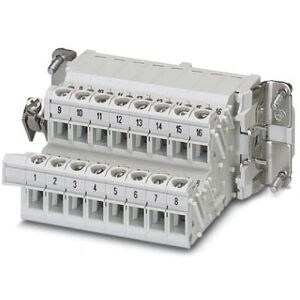 Phoenix HC-B 16-A-UT-PER-F - 16-polige terminaladapter voor serie B16 Phoenix HC-B 16-A-UT-PER-F - 16-polige terminaladapter voor serie B16