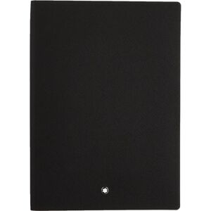 Montblanc #146 Leather Notebook Lined - Azure black Montblanc #146 Leather Notebook Lined - Azure black