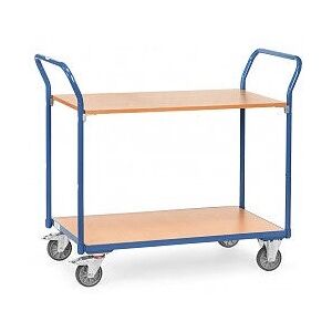 Fetra 1600 Tischwagen - Stahl, Blau RAL 5007 Fetra 1600 Tischwagen - Stahl, Blau RAL 5007