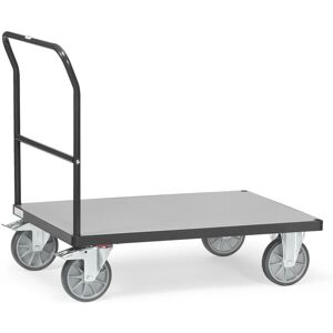 Fetra - Chariot plateforme 600kg 1000x600 - Gris anthracite Fetra - Chariot plateforme 600kg 1000x600 - Gris anthracite
