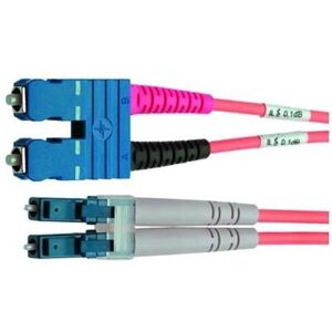 Telegärtner Violet 3m Fiber Optic Duplex Cable - Fiber Optic Cable Telegärtner Violet 3m Fiber Optic Duplex Cable - Fiber Optic Cable