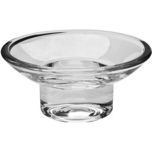 EMCO Polo Soap Dish - Transparent Crystal Glass - Modern Bathroom Accessory EMCO Polo Soap Dish - Transparent Crystal Glass - Modern Bathroom Accessory