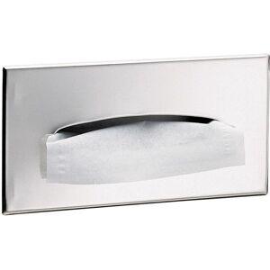 Emco System2 Tissue Box Wall Mount Chrome Emco System2 Tissue Box Wall Mount Chrome