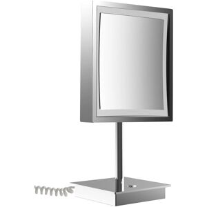 Emco Chrom LED-Spiegel - Standmodell mit Spiralkabel Emco Chrom LED-Spiegel - Standmodell mit Spiralkabel