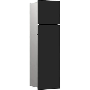 Emco Wall-Mounted Toilet Module - asis pure, Black Matte, 600x170mm Emco Wall-Mounted Toilet Module - asis pure, Black Matte, 600x170mm