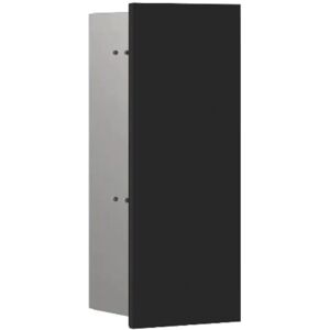 Emco ASIS PURE Inbyggd väggmonterad toalettrengöringsmodul - Svart-matt - Platsbesparande badrumsdetalj Emco ASIS PURE Inbyggd väggmonterad toalettrengöringsmodul - Svart-matt - Platsbesparande badrumsdetalj