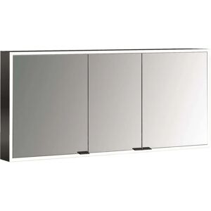 Emco Prime Facelift Badezimmerspiegel-Armatur - 1400mm, 3 Türen, Schwarz Emco Prime Facelift Badezimmerspiegel-Armatur - 1400mm, 3 Türen, Schwarz