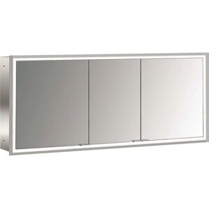 Emco Prime Facelift Badezimmerschrank - 3 Türen, Aluminium/Weiß Emco Prime Facelift Badezimmerschrank - 3 Türen, Aluminium/Weiß