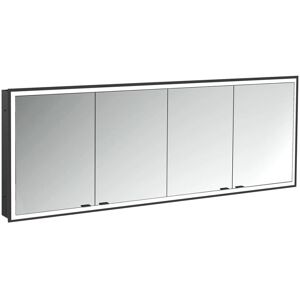 Emco LED-Spiegelschrank Prime Facelift - 1800mm, 4 Türen, Schwarz & Spiegel Emco LED-Spiegelschrank Prime Facelift - 1800mm, 4 Türen, Schwarz & Spiegel