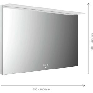 Emco MI 200+ LED-Spiegelschrank - 400x800mm, Höhenvariante 800mm Emco MI 200+ LED-Spiegelschrank - 400x800mm, Höhenvariante 800mm