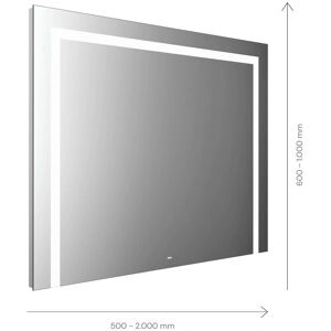 Emco MI 220 LED-Lichtspiegel - Sensor, Verstellbare Farbe, 3 Lichtausschnitte Emco MI 220 LED-Lichtspiegel - Sensor, Verstellbare Farbe, 3 Lichtausschnitte