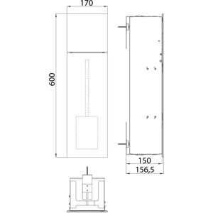 Kronenbach - Cube Design WC-Modul 60 cm Kronenbach - Cube Design WC-Modul 60 cm