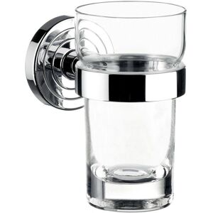 Emco Polo Tandborsthållare - Väggmonterad, Glas, Metall & glas, Elegant Emco Polo Tandborsthållare - Väggmonterad, Glas, Metall & glas, Elegant
