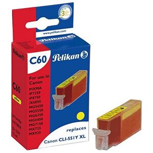 Pelikan C60 Y Cartouche d'encre - Haute capacité - Cartouche d'encre Pelikan C60 Y Cartouche d'encre - Haute capacité - Cartouche d'encre