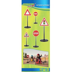 Vedes Verkehrszeichen - 5-teilig, 65cm Höhe, Mehrfarbig Vedes Verkehrszeichen - 5-teilig, 65cm Höhe, Mehrfarbig