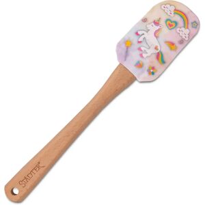 Städter 504301 - Spatule à pâte en silicone et bois de hêtre multicolore - Publicité Städter 504301 - Spatule à pâte en silicone et bois de hêtre multicolore - Publicité