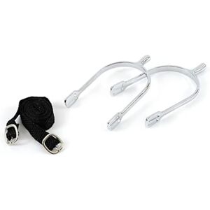 Covalliero Dørlignende sporer med remmer - Hestesport Covalliero Dørlignende sporer med remmer - Hestesport
