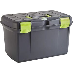 Kerbl Arezzo Grooming Box for Horses and Ponies - Black/Pistachio Kerbl Arezzo Grooming Box for Horses and Ponies - Black/Pistachio