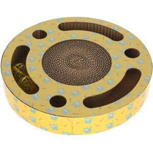 Kerbl Jokey Cat Scratching Board - Yellow - Recycled Cardboard Kerbl Jokey Cat Scratching Board - Yellow - Recycled Cardboard