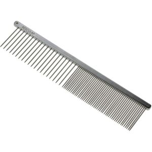 Peigne pour chiens Aesculap - Dents arrondies - Moyennes & Grosses - Manche en acier inoxydable - Outil de soin animal - Publicité Peigne pour chiens Aesculap - Dents arrondies - Moyennes & Grosses - Manche en acier inoxydable - Outil de soin animal - Publicité