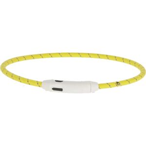 Collier LED Maxi Safe de Kerbl - Jaune - 65 cm x 10 mm - Publicité Collier LED Maxi Safe de Kerbl - Jaune - 65 cm x 10 mm - Publicité